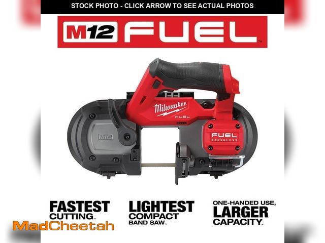 Lot 74-13614043 - Milwaukee M12 FUEL 12V Lithium-Ion Cordless Compact Band Saw (Tool-Only) - USED