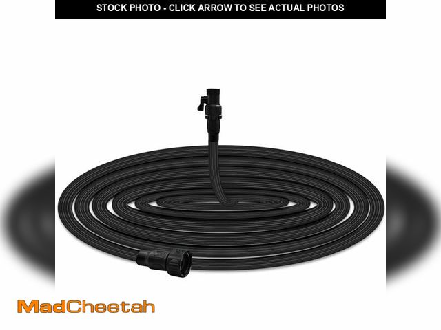 Lot 74-13950023 - Garden Hose 75ft, Pliable lightweight Water Hose with Triple Layer 3/4" Fittings Ergonomic Grip Indo...