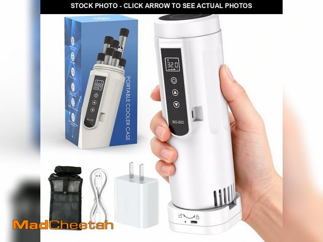 Lot 74-13769676 - Hopelake Insulin Cooler Travel Case, Portable Insulin Refrigerator(4-7 Pens), Medication Travel Cool...