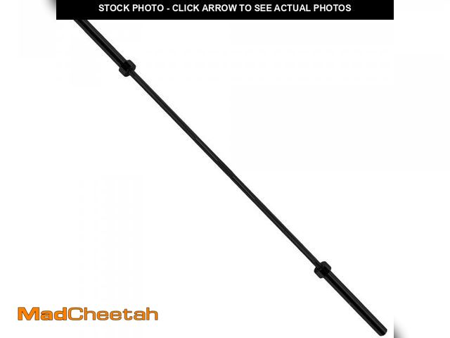 Lot 74-12301037 - Fitvids Olympic Barbell Bar for Power Lifting and Weightlifting, 700 Pound Capacity, 2 Inch Diameter...