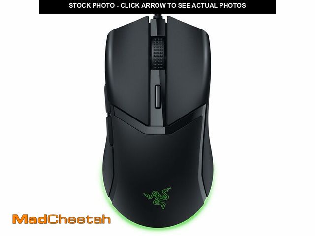 Lot 74-13629353 - Razer Cobra Wired Gaming Mouse: 58g Lightweight Design - Gen-3 Optical Switches - Chroma RGB Lightin...