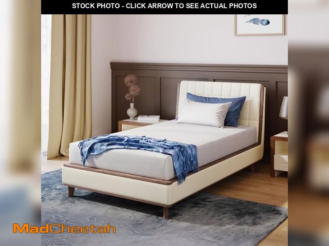 Lot 74-12401755 - Arctus 8â Twin Mattress, Gel Memory Foam Twin Size Mattress in a Box, Medium Firm - USED