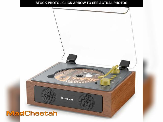 Lot 74-13054653 - Udreamer Portable CD Players for Home, with Bluetooth &amp;Hi-Fi Stereo Speakers,Remote Control | Br...