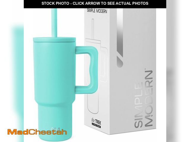 Lot 74-12828166 - Simple Modern Kids 24 oz Tumbler with Handle and Silicone Straw Lid | Spill Proof and Leak Resistant...