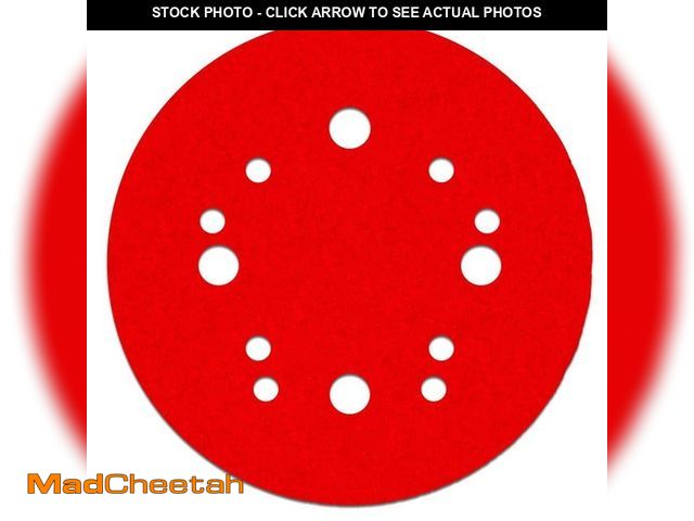 Lot 74-14306717 - DIABLO 5 in. 120-Grit Universal Hole Random Orbital Sanding Disc with Hook and Lock Backing (250-Pac...