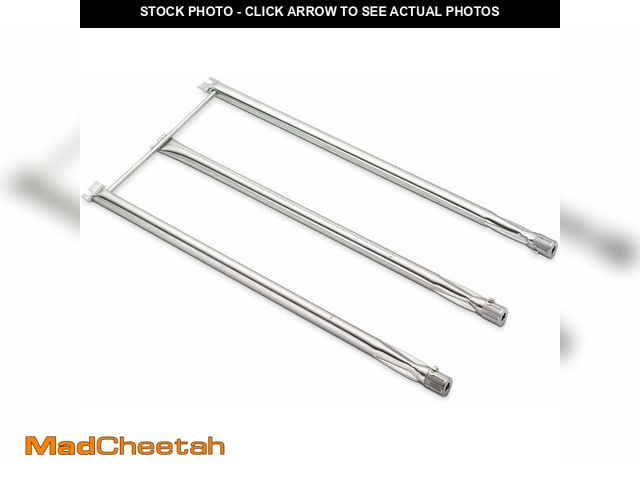Lot 74-13697230 - Weber StainlessÃÂ¢Ã¢âÂ¬Ã¢â¬ËSteel Burner Tube Set, Silver - Spirit 700, Genesis Silver B/C (200...