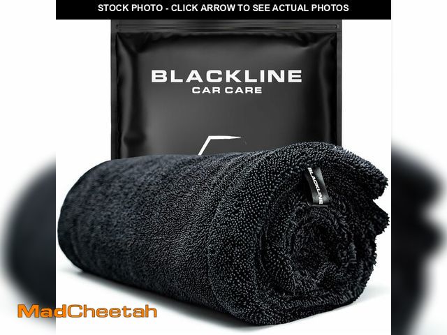 Lot 74-12681654 - Blackline Drying Towel #1 Rated Car Drying Towel for Car Detailing Streak Free, XL 1300 GSM Premium ...