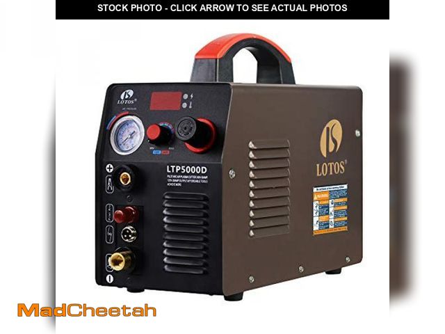 Lot 74-12097257 - LOTOS LTP5000D Plasma Cutter, 2024 Upgraded 5/8" 16mm Clean Cut 3/4" 20mm Severance Cut 50A Non-Touc...