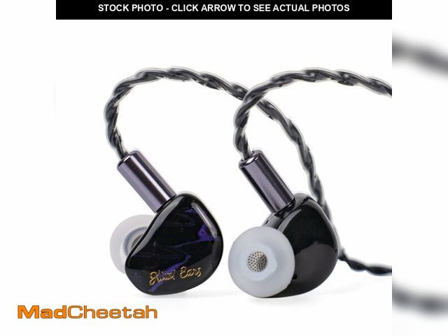 Lot 74-12604879 - Linsoul Kiwi Ears Cadenza 10mm Beryllium Dynamic Driver IEM 3D Printed with Detachable Interchangeab...