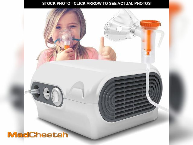 Lot 74-12715243 - Nebulizer Machine for Adults and Kids, Compressor Nebulizer with Nebulizer Mask, Mouthpiece and Tubi...