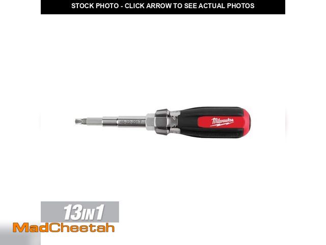 Lot 74-12853394 - Milwaukee 13-in-1 Magnetic Multi-Bit Screwdriver - USED