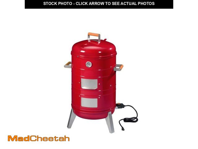 Lot 74-13778755 - Americana 4-in-1 Electric or Charcoal Smoker and Grill - UNUSED