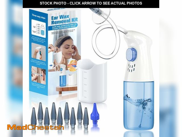 Lot 74-14208145 - Ear Wax Removal, Ear Cleaner, Ear Wax Removal Kit, FSA Eligible Items Only List, Manual Ear Irrigati...
