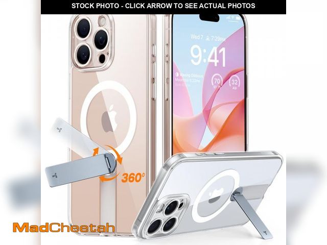 Lot 74-11557843 - TORRAS 360degree Stand &amp; Magnetic Shockproof for iPhone 16 Pro Case with Full Camera Protection,...
