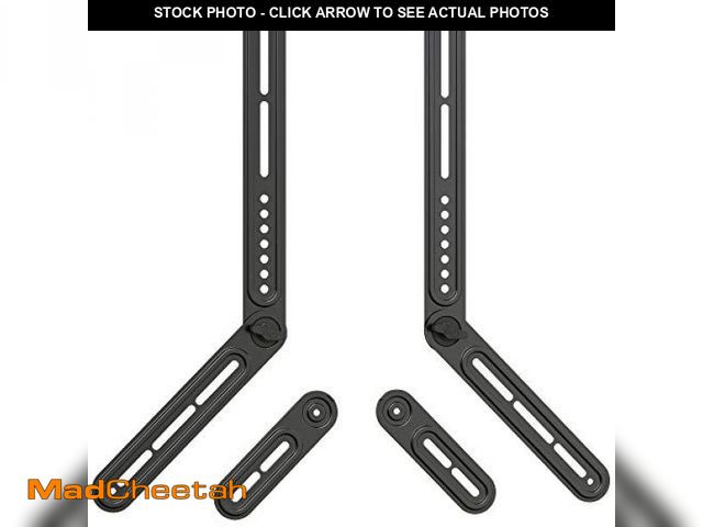 Lot 74-12329547 - Mounting Dream Soundbar Mount Bracket for Mounting Above or Under TV Fits Most of Sound Bars Up to 1...