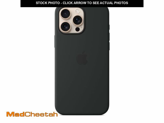 Lot 74-12698206 - Apple iPhone 16 Pro Max Silicone Case with MagSafe and Camera Control: Lightweight Phone Case, Wirel...