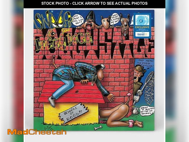 Lot 74-12859474 - Snoop Doggy Dogg - Doggystyle (Walmart Exclusive Gold Foil Cover + Clear w/Cloudy Blue Vinyl) - Rap ...