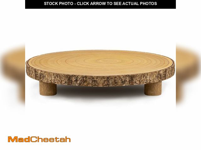 MadCheetah.com - Lot 74-13571144 - KOUROU Cake Stand Natural Wood Cake ...