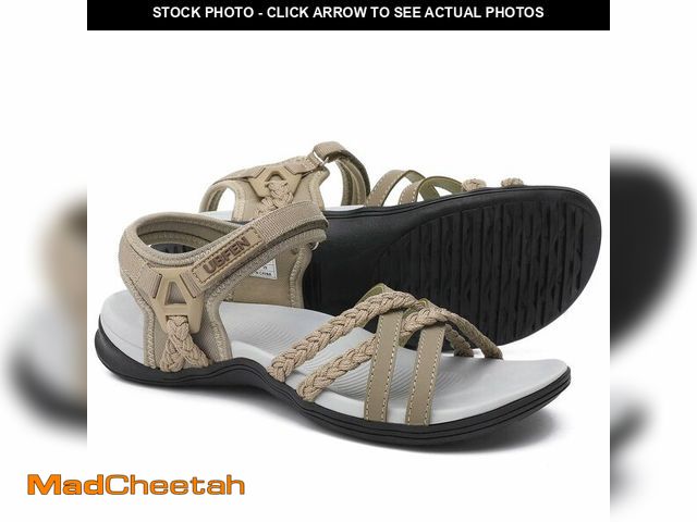 Lot 74-14303279 - UBFEN Womens Hiking Comfort Sport Sandals Beach Vacation Camping Casual Sport Sandals with Adjustabl...