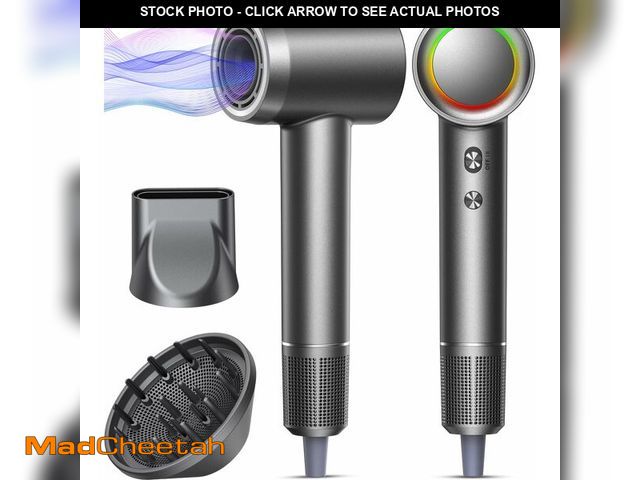 Lot 74-12501252 - High-Speed Hair Dryer - 3 Min Fast Drying, Salon-Grade Blow Dryer with 500 Million Negative Ions, No...