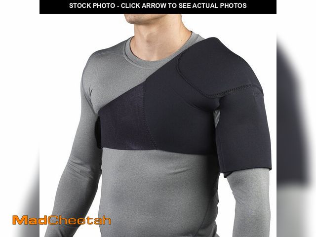 Lot 74-14212112 - OTC Shoulder Support, Brace and Post-Surgical Protector, Neoprene, Medium - USED