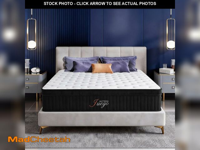 Lot 74-14251552 - Juego 12 Inch Queen Mattress (U.S.Standard)Ã¯Â¼ÅQueen Size Hybrid Mattress with Medium Firm Memory ...