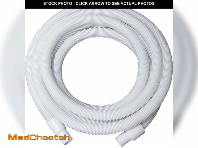 Lot 74-14305131 - Poolmaster 32227 Above-Ground Swimming Pool Vacuum Hose, 1-1/4-Inch x 27-Feet, Neutral - UNUSED