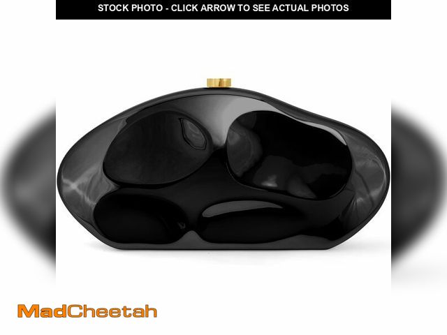 Lot 74-12599996 - Acrylic Clutch Purse for Women Evening Bag, Irregular Shell Acrylic Purse Box Clutch with Chain for ...