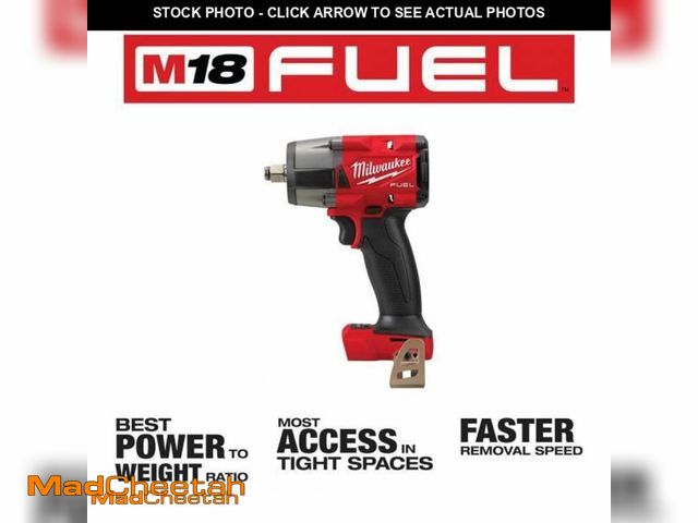 Lot 74-11768687 - Milwaukee M18 FUEL Gen-2 18V Lithium-Ion Brushless Cordless Mid Torque 1/2 in. Impact Wrench w/Frict...