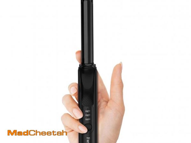 Lot 74-11549731 - FARERY 1/2 Inch Ceramic Mini Hair Curler with 3 Adjustable Temp, Dual Voltage, Travel Curling Iron f...