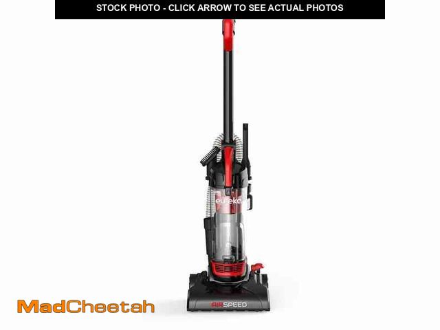 Lot 74-12592015 - Eureka Air Speed Bagless Corded Washable Filter Multi-Surface Upright Vacuum in Red - UNUSED