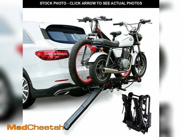 Lot 74-13790653 - Terriplaze Ebike Rack with Ramp for 2" Receiver, 2 Hitch Bike Rack for Car/SUV, Up to 5Ã¢â¬Ã¢â¬ Fa...