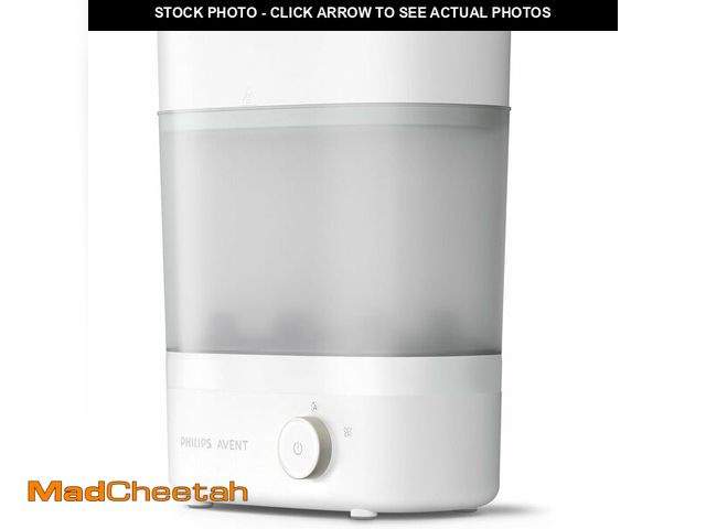 Lot 74-13733940 - Philips Avent Baby Bottle Sterilizer and Dryer Premium, Removes 99,9% of Bacteria, Chemicals Free, C...