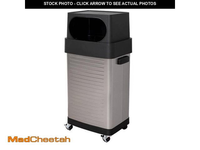 Lot 74-14115495 - Seville Classics 17-Gallon UltraHD Commercial Stainless Steel Trash Bin - UNUSED