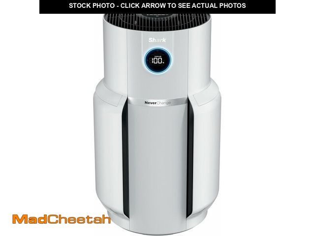 Lot 74-14591547 - Shark NeverChange Air Purifier Max with Odor Neutralizer, HP302, Dove - USED