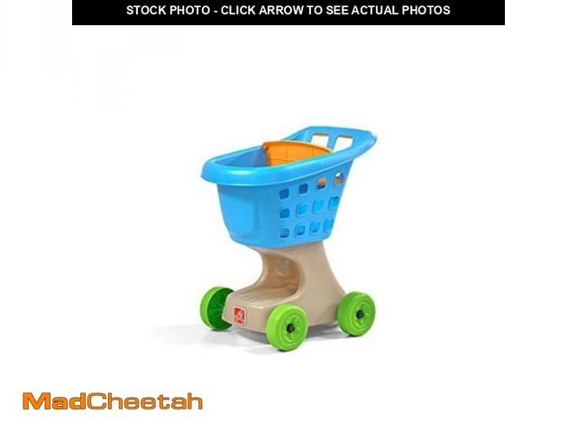 Lot 74-12096500 - Step2 Little Helper's Shopping Cart for Kids, Play Grocery Cart, Made of Durable Plastic, for Toddle...