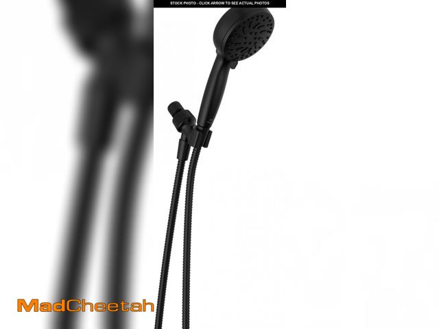 Lot 74-12305487 - Delta Faucet ProClean Matte Black Shower Head with Handheld, Showerhead with High Pressure Spray, Ha...