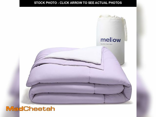 Lot 74-13564133 - Mellow Temperature Control Comforter Ã¢â¬â Queen Size, All Season, Dual Layer: Reversible Cool-Wa...