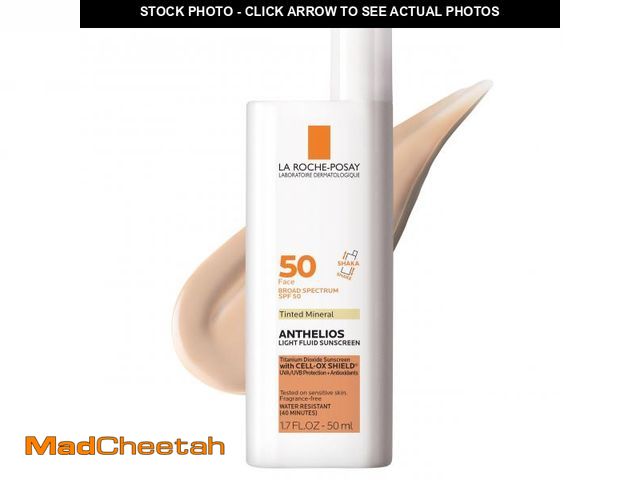 Lot 74-12117019 - La Roche Posay Anthelios 50 Mineral Tinted Ultra Light Sunscreen Fluid 50ml/1.7oz - USED