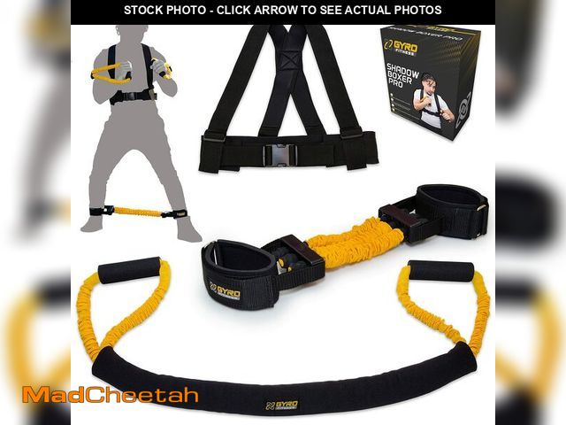 Lot 74-14267859 - GYRO FITNESS | Shadow Boxer Pro | Boxing Resistance Bands Set for Shadow Boxing, Comes with Ankle Cu...