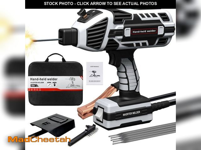Lot 74-14223979 - MYWISH 130-Amp 110-Volt Electric (AC) Stick Welder Machine with , Hot Start and Digital Display - US...
