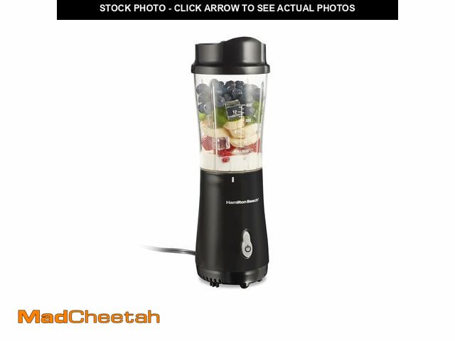 Lot 74-12436866 - Hamilton Beach Portable Blender for Shakes and Smoothies, 14 Oz BPA Free Travel Cup &amp; Lid, Durab...