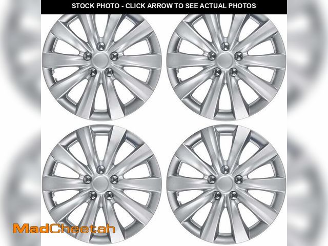 Lot 74-13835549 - BDK Auto KT-1038-16-GT: Hub Cap/Silver 16"-Gt - UNUSED