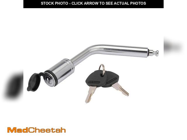 Lot 74-14310469 - TowSmart Steel Locking Boomerang Hitch Pin - Fits 1/2 in. and 5/8 in. Receivers - UNUSED