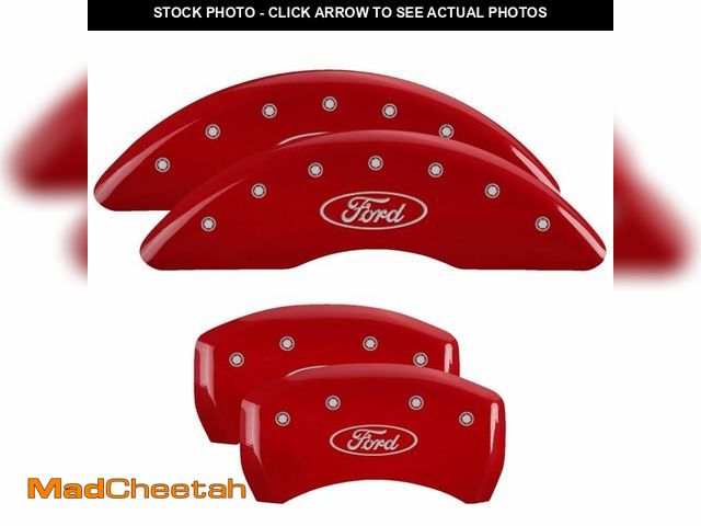 Lot 74-13522743 - MGP Caliper Covers - Brake Caliper Covers Compatible with 2021+ Ford F-150 (Requires 18"+ Wheels) Po...