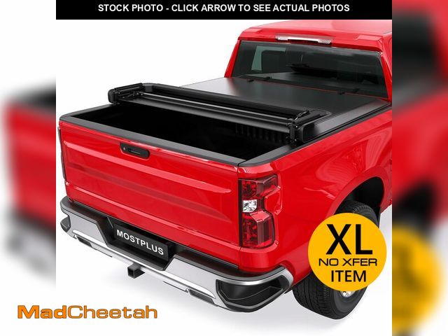 Lot 74-14613772 - MOSTPLUS Quad Fold Soft Truck Bed Tonneau Cover Compatible for 2019-2025 2026 Chevrolet Chevy Silver...