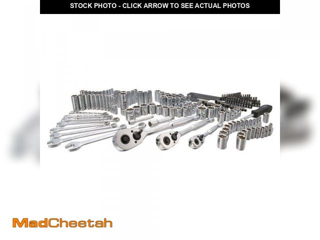 Lot 74-12365557 - Stanley SAE &amp; Metric Mechanics Tool Set (201-Piece) - UNUSED