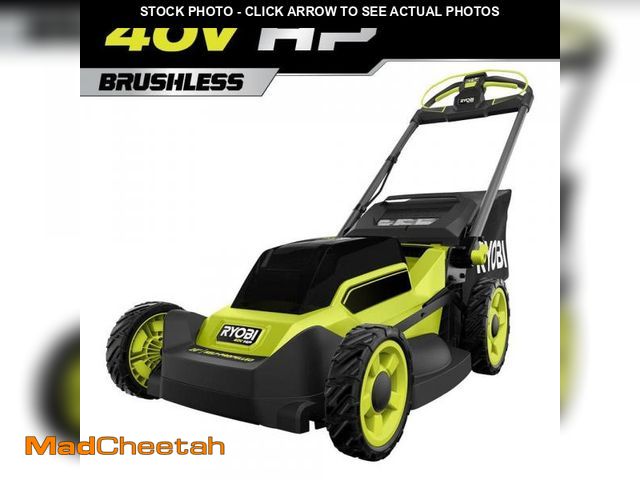 Lot 74-12365476 - RYOBI 40V HP Brushless 20 in. Cordless Electric Battery Walk Behind Self-Propelled Lawn Mower (Tool ...