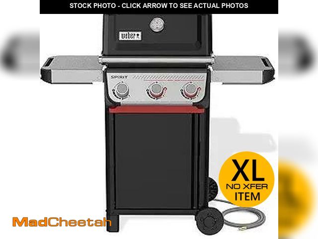 Lot 74-12689252 - Weber Spirit E-425 4 Burner Natural Gas Grill Black - USED