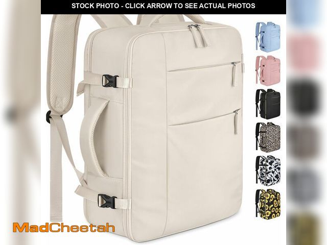 Lot 74-13844421 - Capolo Travel Backpack for Women Men Waterproof Laptop Backpack Airlines Approved Carry On Backpack ...